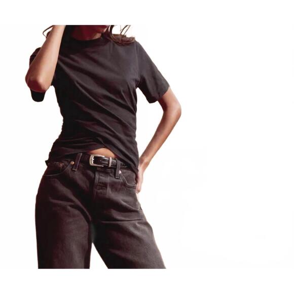 NEW NATION LTD khloe top in jet black - Picture 5 of 5